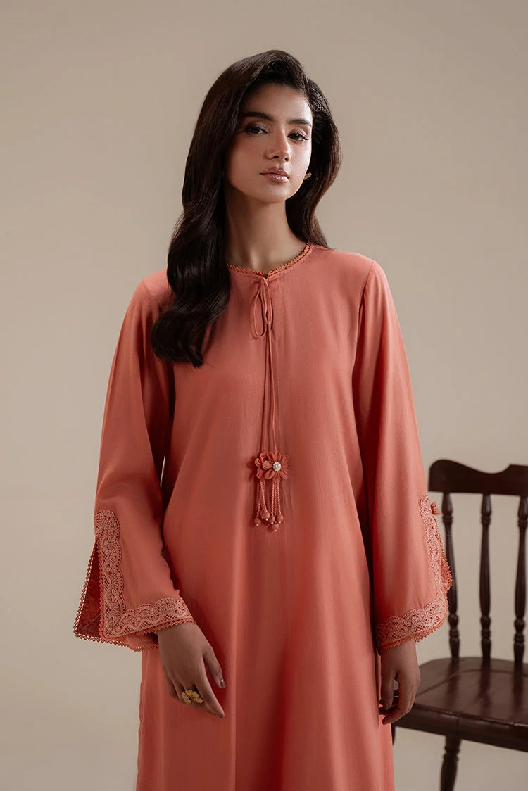Picture of Cross Stitch - Caramel Glow Dyed Lawn - Shirt - Available at Raja Sahib