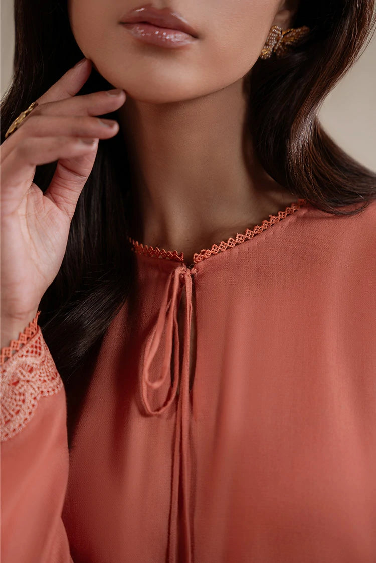 Picture of Cross Stitch - Caramel Glow Dyed Lawn - Shirt - Available at Raja Sahib