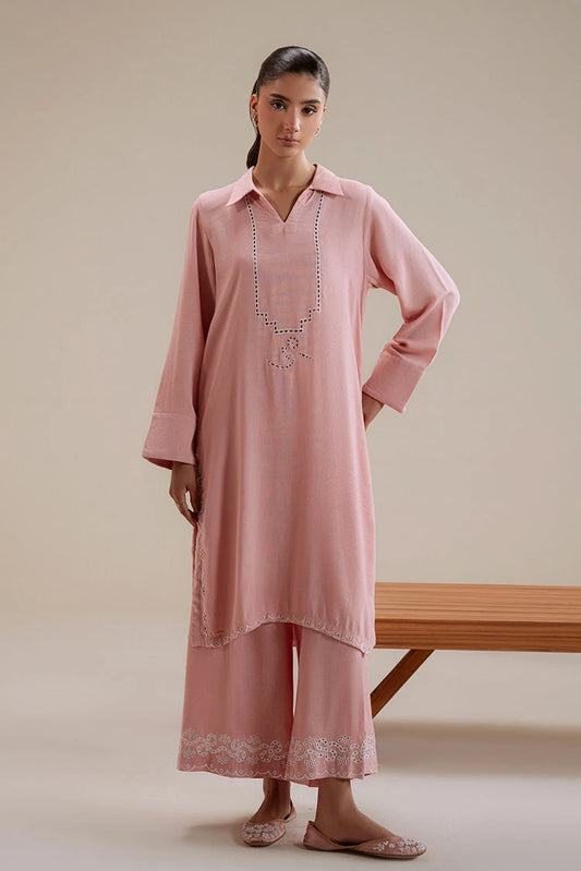 Picture of Cross Stitch - Rose Quartz - 2 Piece - Shirt & Trouser - Available at Raja Sahib