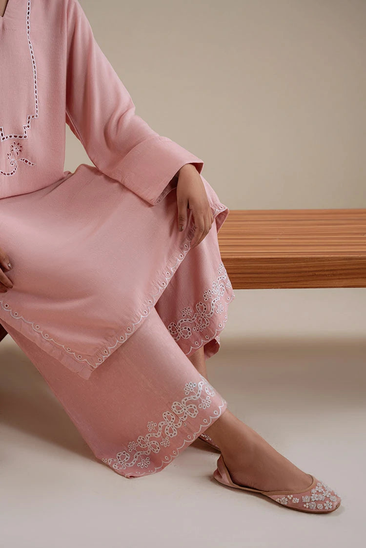 Picture of Cross Stitch - Rose Quartz - 2 Piece - Shirt & Trouser - Available at Raja Sahib