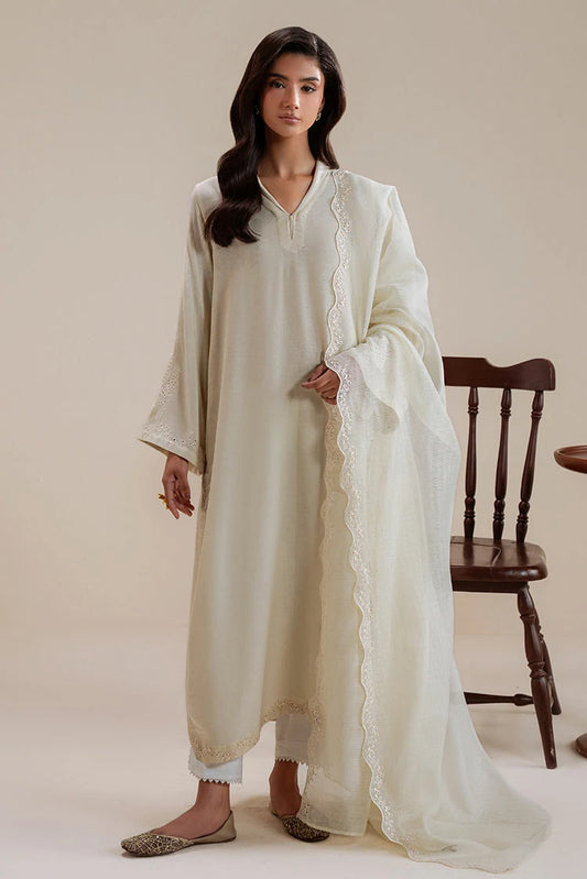 Picture of Cross Stitch - Frosted Pearl - 2 Piece - Shirt & Dupatta - Available at Raja Sahib