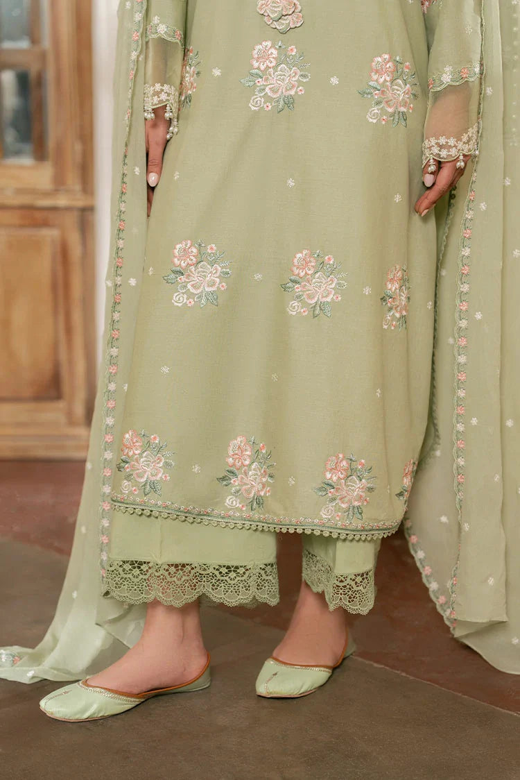 Picture of Cross Stitch - Embroidered Lawn Edit Vol 1 - Floral Hush - Available at Raja Sahib