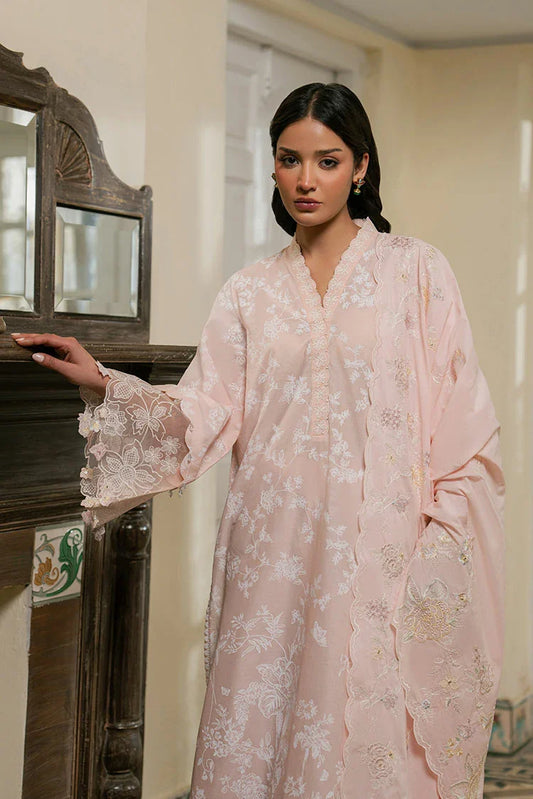 Picture of Cross Stitch - Embroidered Lawn Edit Vol 1 - Pastel Melody - Available at Raja Sahib