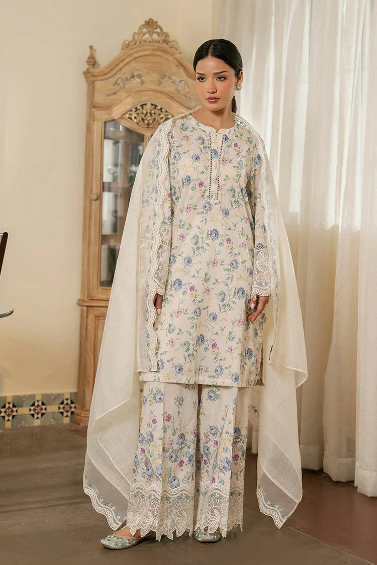 Picture of Cross Stitch - Embroidered Lawn Edit Vol 1 - Summer Grace - Available at Raja Sahib