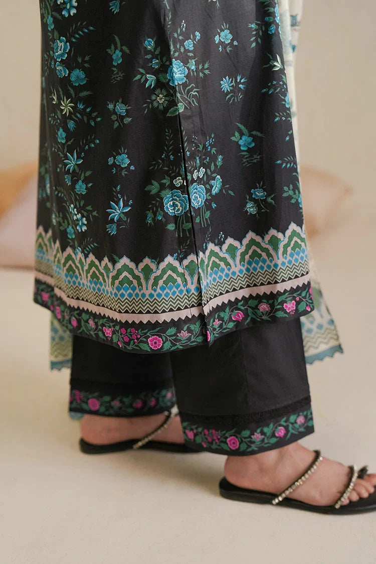 Picture of Cross Stitch - Daily Unstitched Lawn - Aqua Grace - Available at Raja Sahib