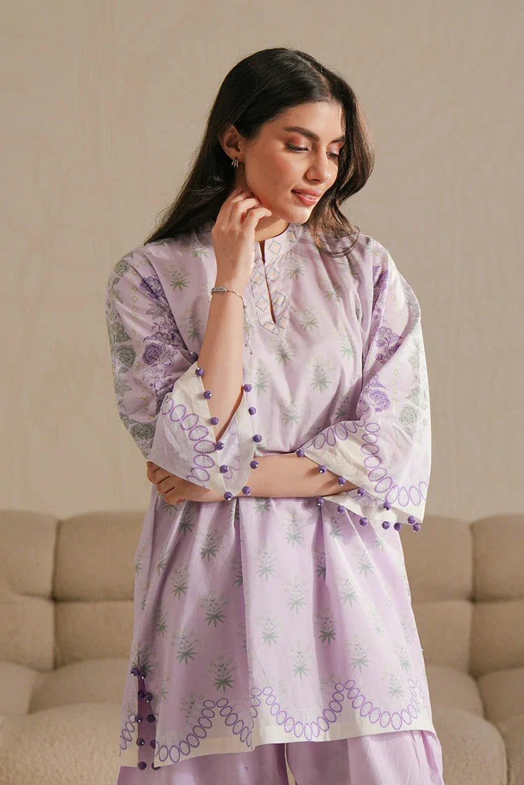 Picture of Cross Stitch - Daily Unstitched Lawn - Opulent Orchid - Available at Raja Sahib