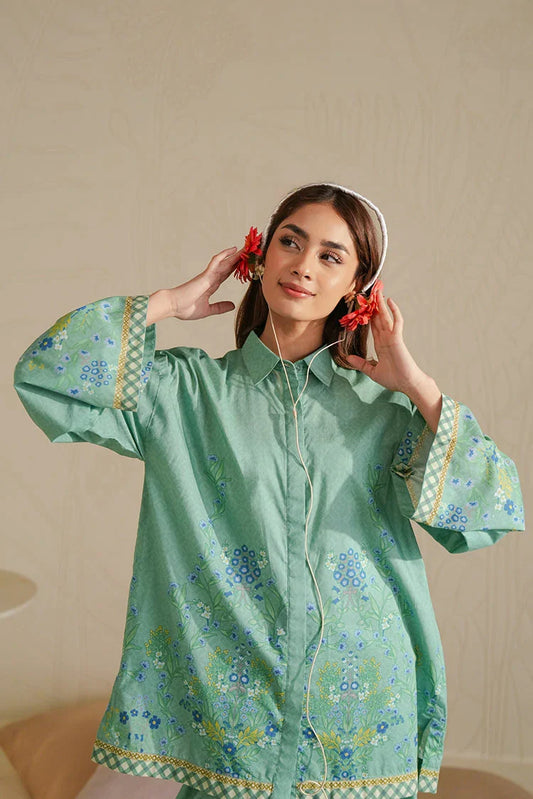 Picture of Cross Stitch - Daily Unstitched Lawn - Spring Bell - Available at Raja Sahib