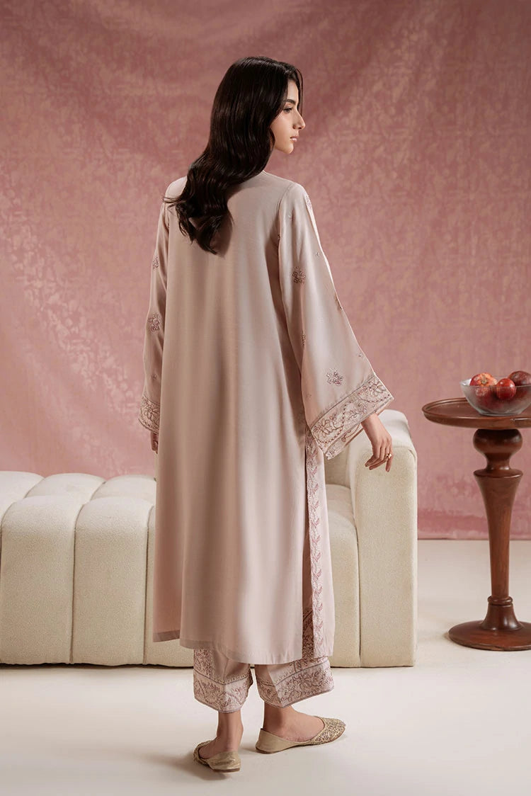 Picture of Cross Stitch - Peach Whisper - 2 Piece - Shirt & Trouser - Available at Raja Sahib