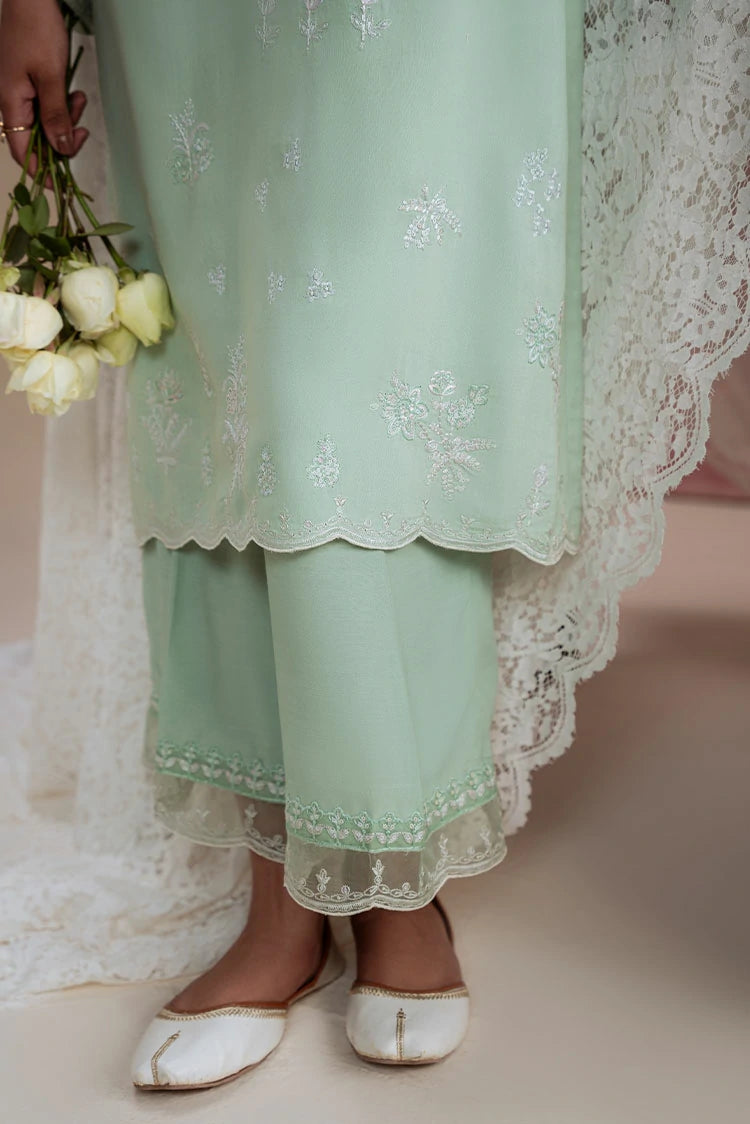 Picture of Cross Stitch - Green Reverie - 2 Piece - Shirt & Trouser - Available at Raja Sahib