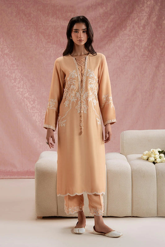 Picture of Cross Stitch - Amber Glow - 2 Piece - Shirt & Trouser - Available at Raja Sahib