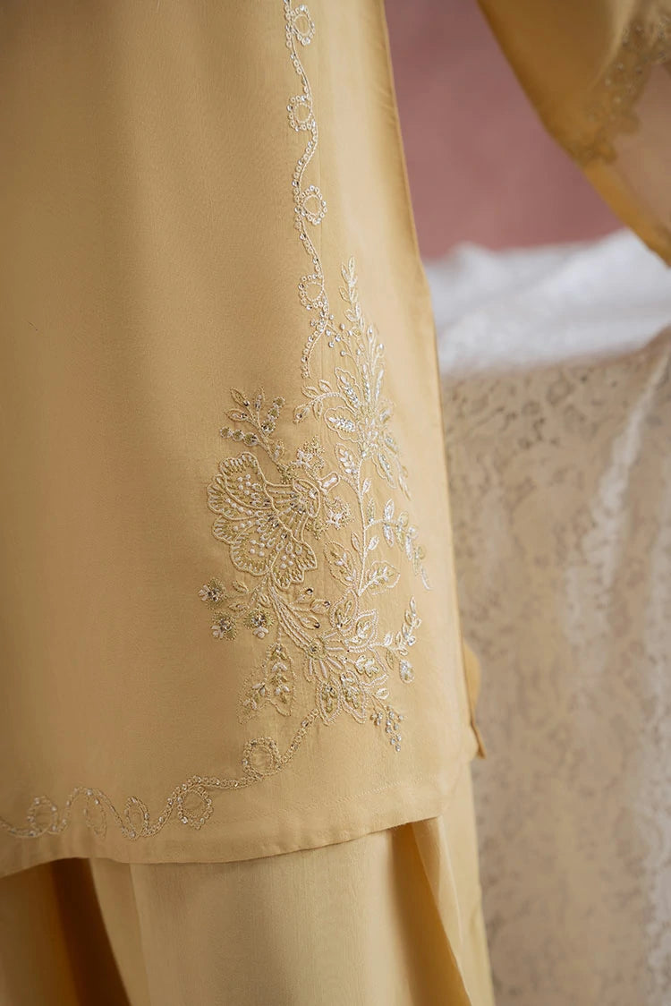 Picture of Cross Stitch - Earth Linen - 2 Piece - Shirt & Trouser - Available at Raja Sahib