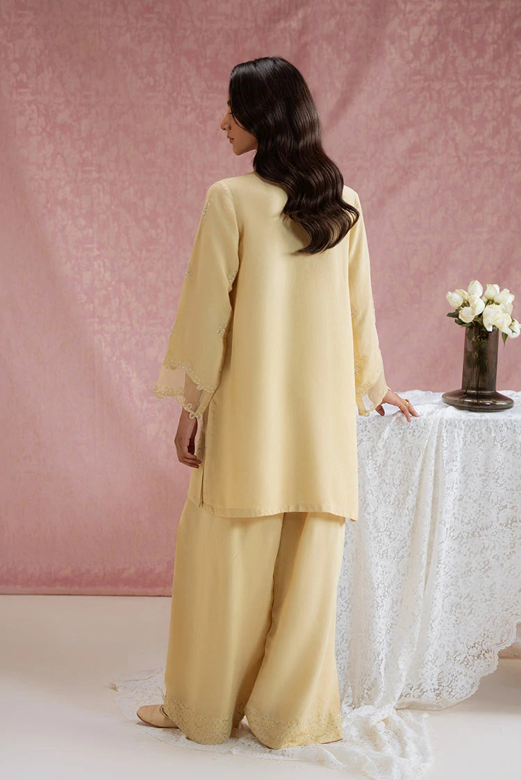 Picture of Cross Stitch - Earth Linen - 2 Piece - Shirt & Trouser - Available at Raja Sahib