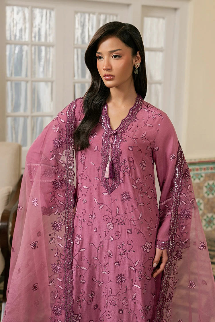 Picture of Cross Stitch - Orchid Aura - 3 Piece - Shirt, Trouser & Dupatta - Available at Raja Sahib