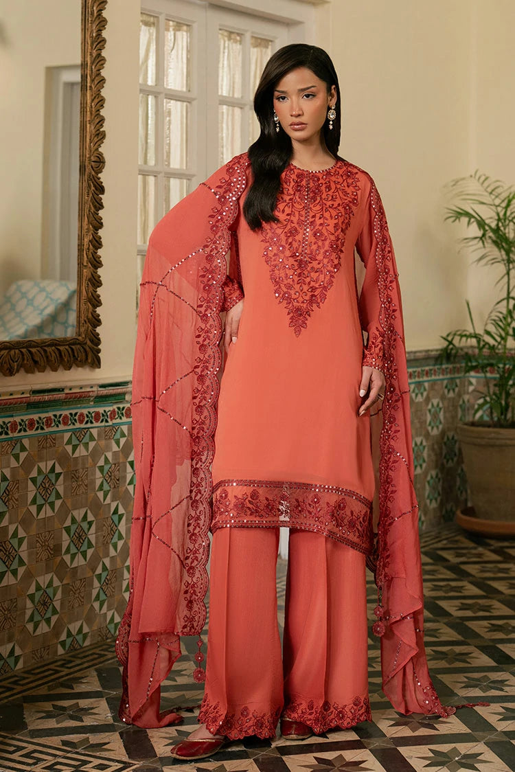 Picture of Cross Stitch - Faded Rose - 3 Piece - Shirt, Trouser & Dupatta - Available at Raja Sahib