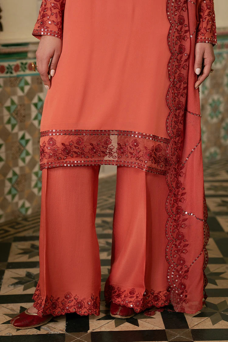 Picture of Cross Stitch - Faded Rose - 3 Piece - Shirt, Trouser & Dupatta - Available at Raja Sahib