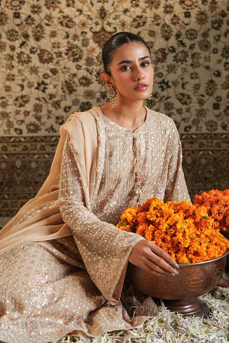 Picture of Cross Stitch - Ready to Wear - Rose Quartz - 2 Piece - Available at Raja Sahib