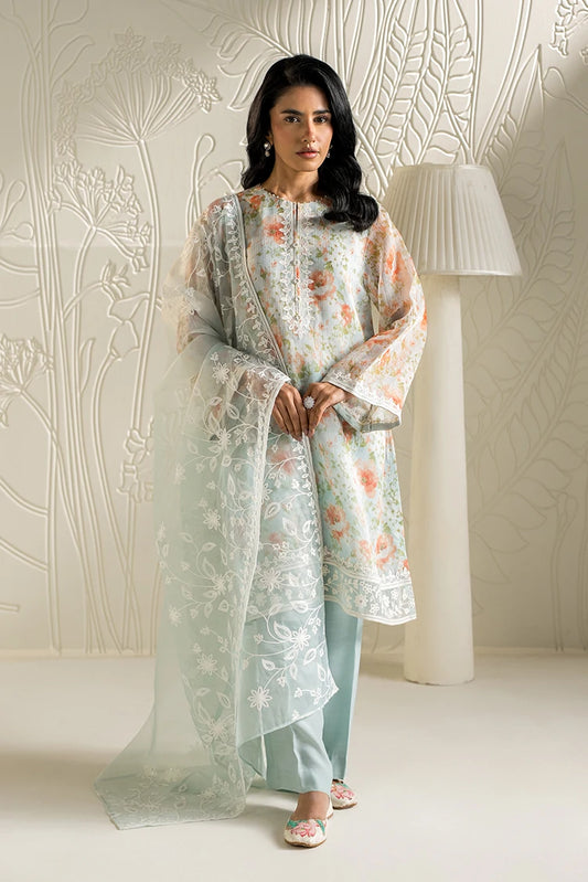 Picture of Cross Stitch - Ready to Wear - Serene Florals - 2 Piece - Available at Raja Sahib
