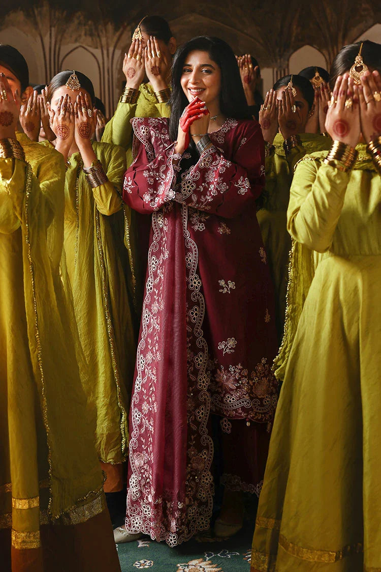 Picture of Cross Stitch - Unstitched Premium Eid Lawn - Crimson Drape - Available at Raja Sahib