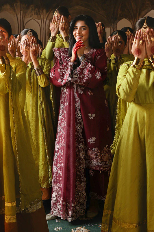 Picture of Cross Stitch - Unstitched Premium Eid Lawn - Crimson Drape - Available at Raja Sahib