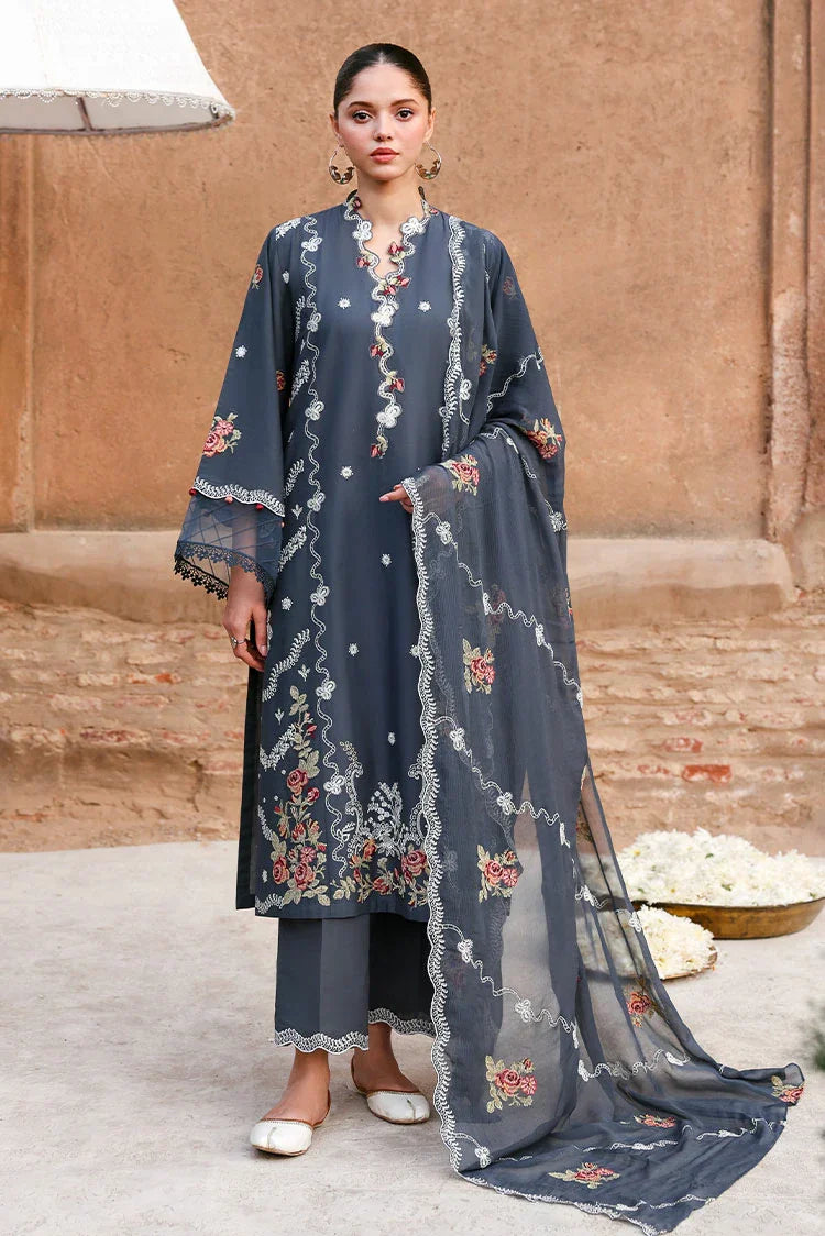 Picture of Cross Stitch - Unstitched Premium Eid Lawn - Verdent Tapestry - Available at Raja Sahib