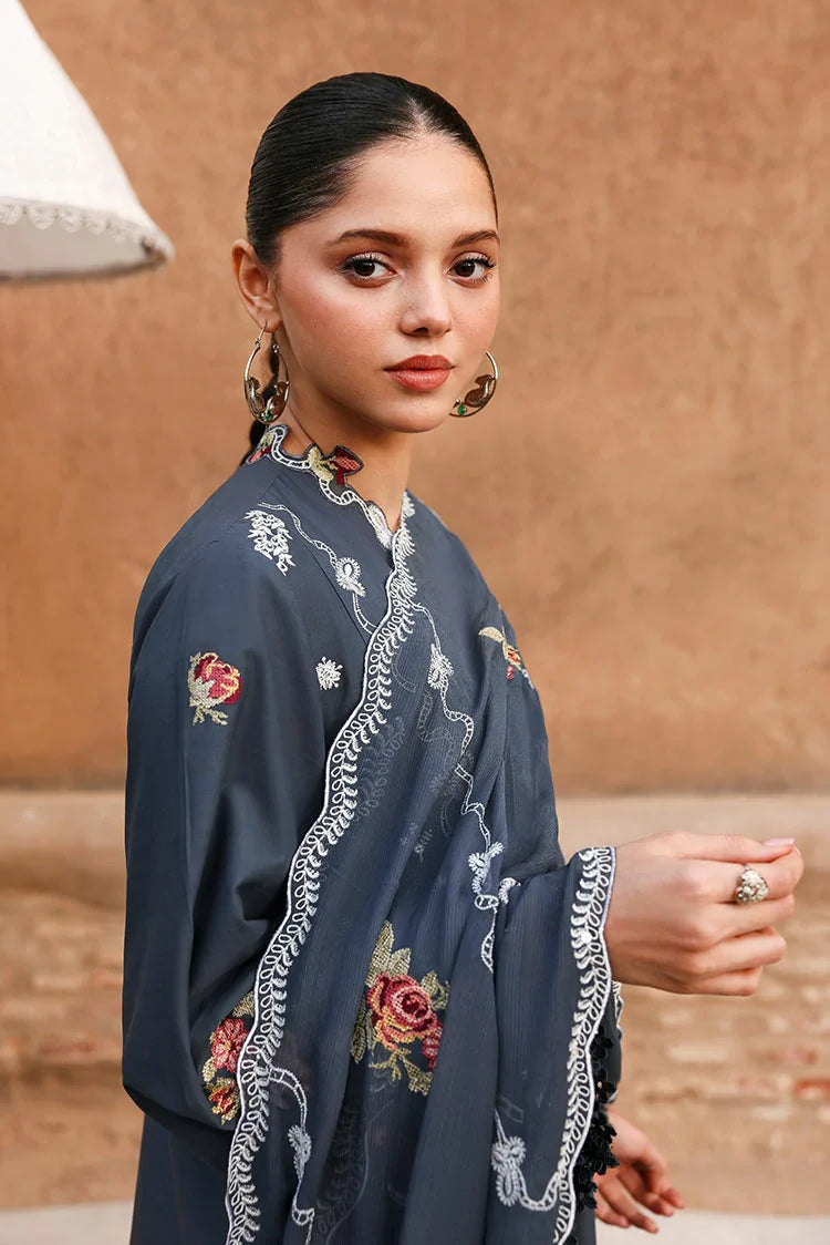 Picture of Cross Stitch - Unstitched Premium Eid Lawn - Verdent Tapestry - Available at Raja Sahib