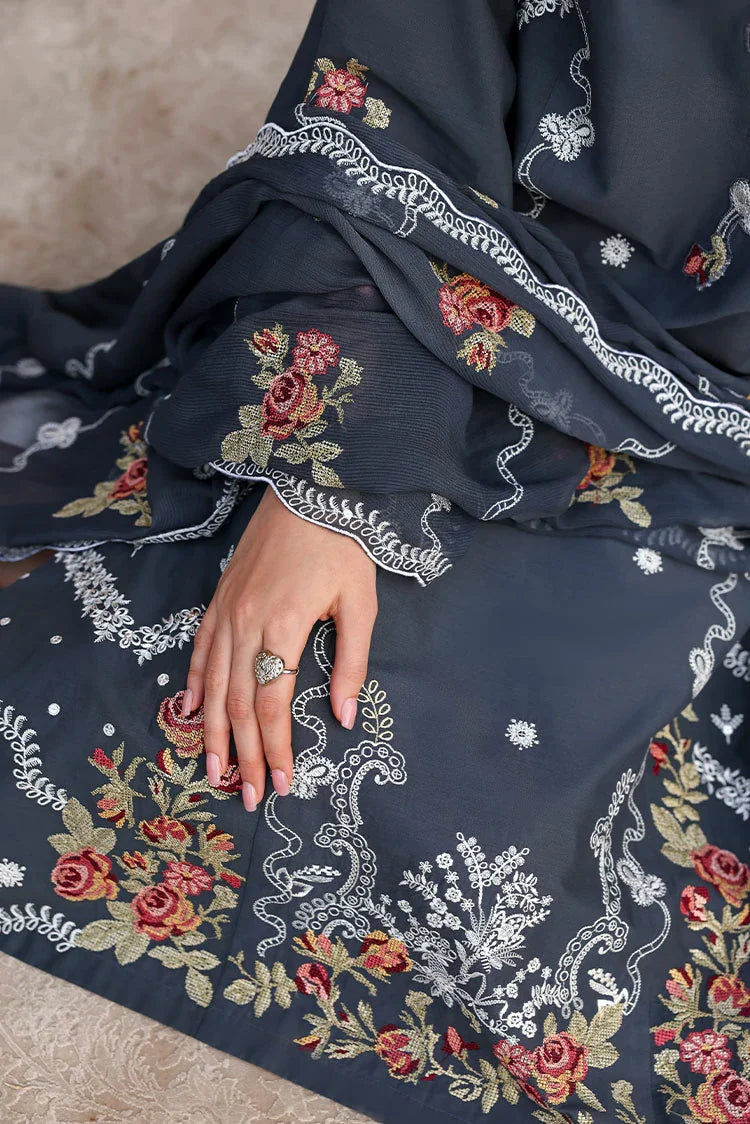 Picture of Cross Stitch - Unstitched Premium Eid Lawn - Verdent Tapestry - Available at Raja Sahib