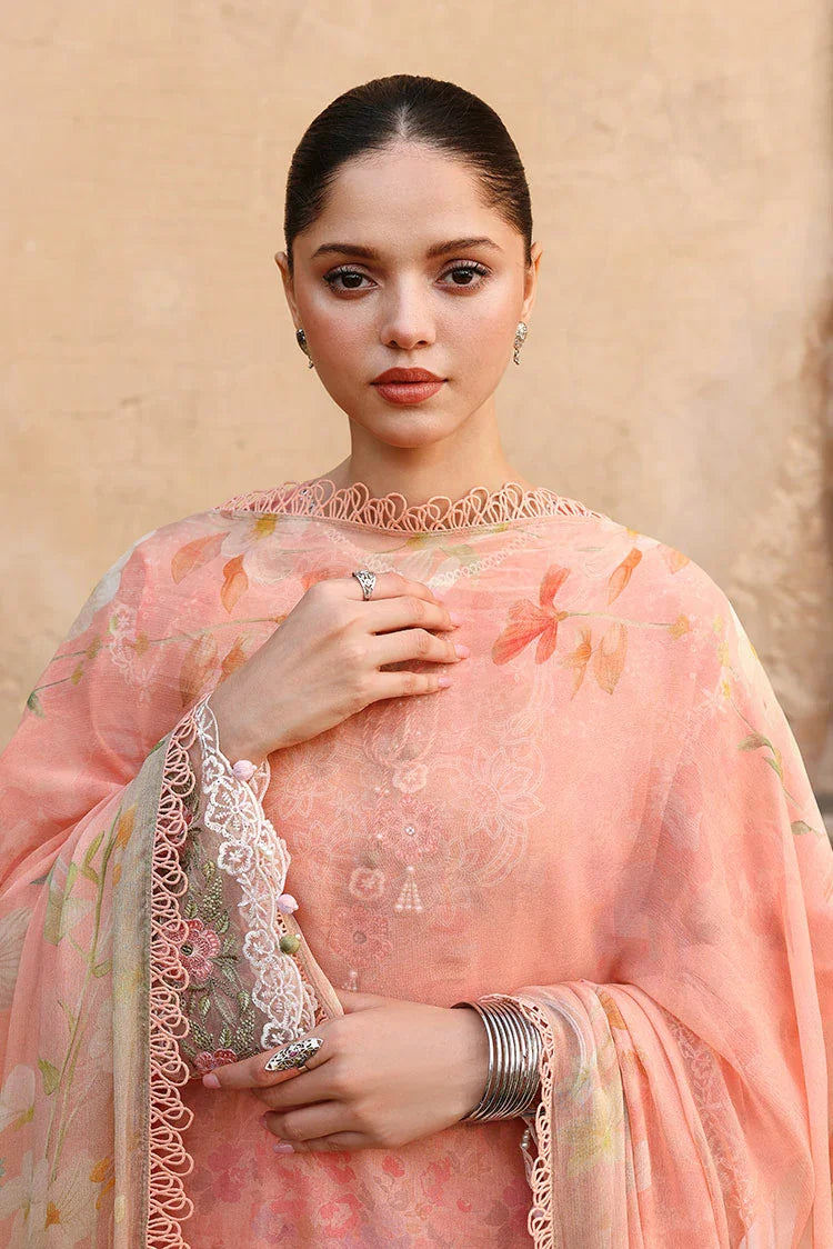 Picture of Cross Stitch - Unstitched Premium Eid Lawn - Muted Blush - Available at Raja Sahib