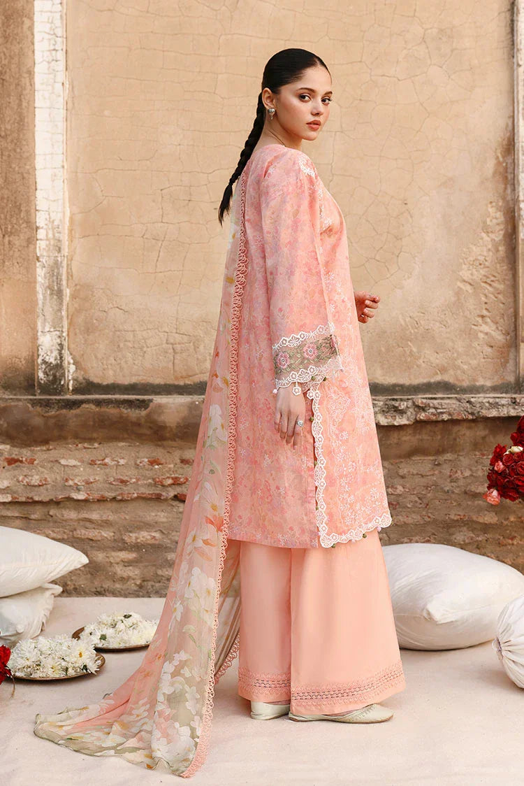 Picture of Cross Stitch - Unstitched Premium Eid Lawn - Muted Blush - Available at Raja Sahib