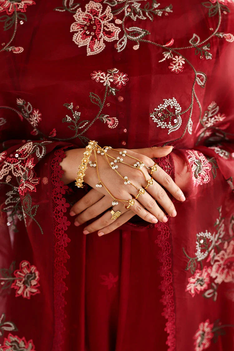 Picture of Cross Stitch - Unstitched Premium Eid Lawn - Rouge Flare - Available at Raja Sahib
