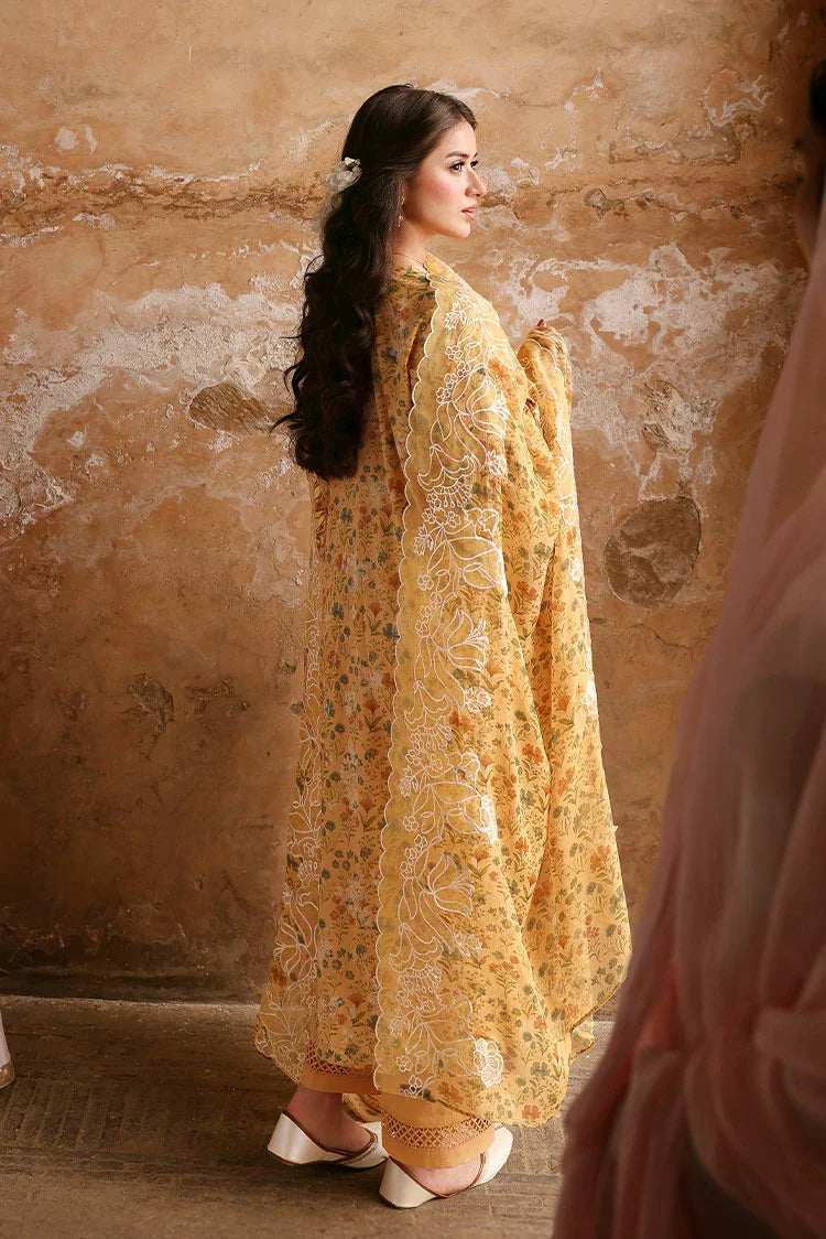 Picture of Cross Stitch - Unstitched Premium Eid Lawn - Sunlit Hue - Available at Raja Sahib
