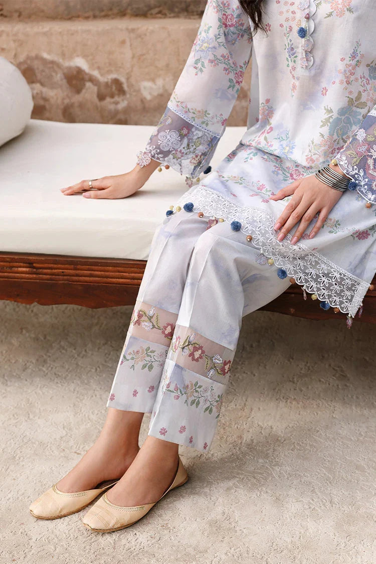 Picture of Cross Stitch - Unstitched Premium Eid Lawn - Vintage Petal - Available at Raja Sahib