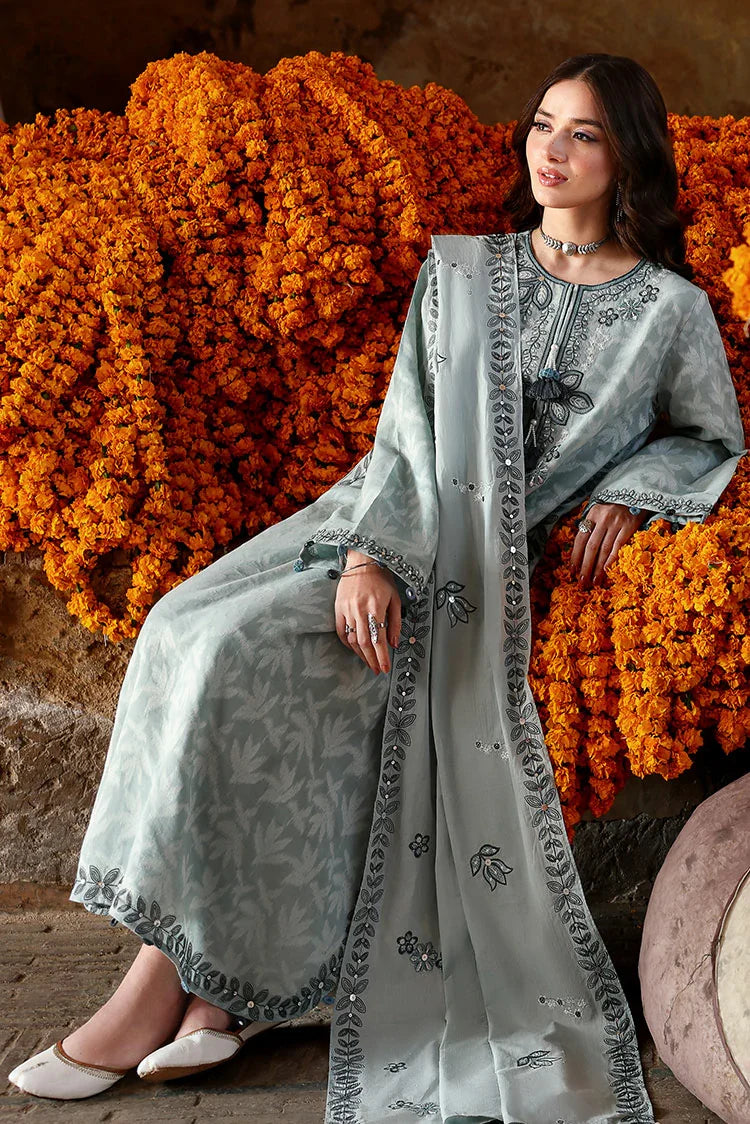 Picture of Cross Stitch - Unstitched Premium Eid Lawn - Azure Dream - Available at Raja Sahib