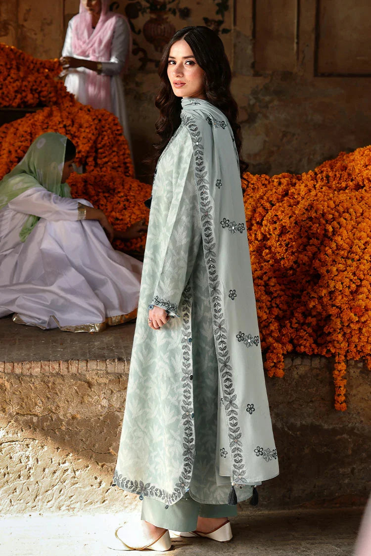 Picture of Cross Stitch - Unstitched Premium Eid Lawn - Azure Dream - Available at Raja Sahib