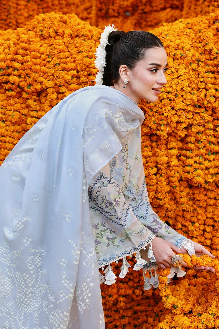 Picture of Cross Stitch - Unstitched Premium Eid Lawn - Lilac Whisper - Available at Raja Sahib