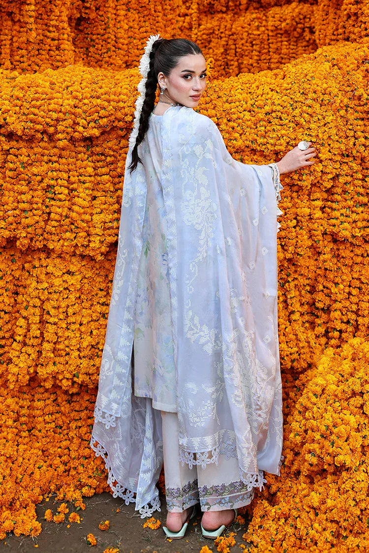 Picture of Cross Stitch - Unstitched Premium Eid Lawn - Lilac Whisper - Available at Raja Sahib