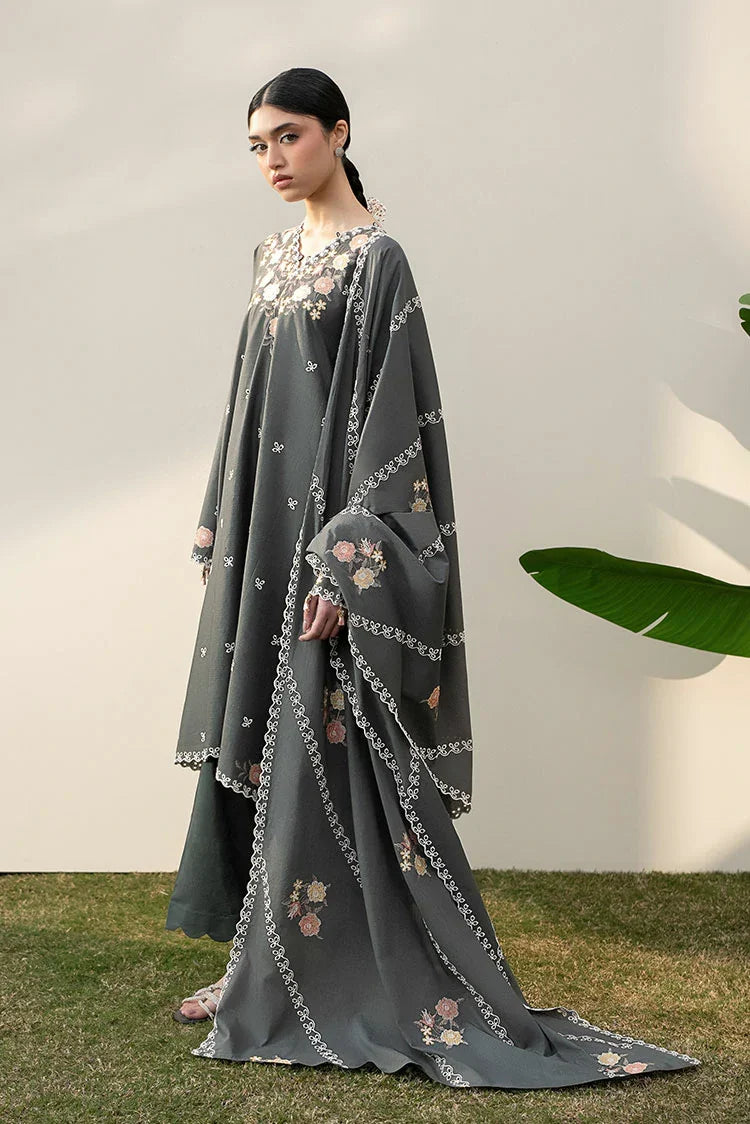 Picture of Cross Stitch - Mahiri Unstitched Collection Vol 2 - Deep Forest - Available at Raja Sahib