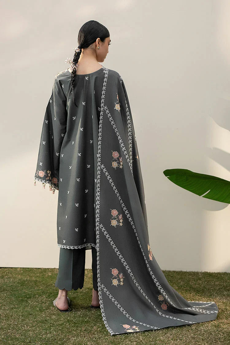 Picture of Cross Stitch - Mahiri Unstitched Collection Vol 2 - Deep Forest - Available at Raja Sahib