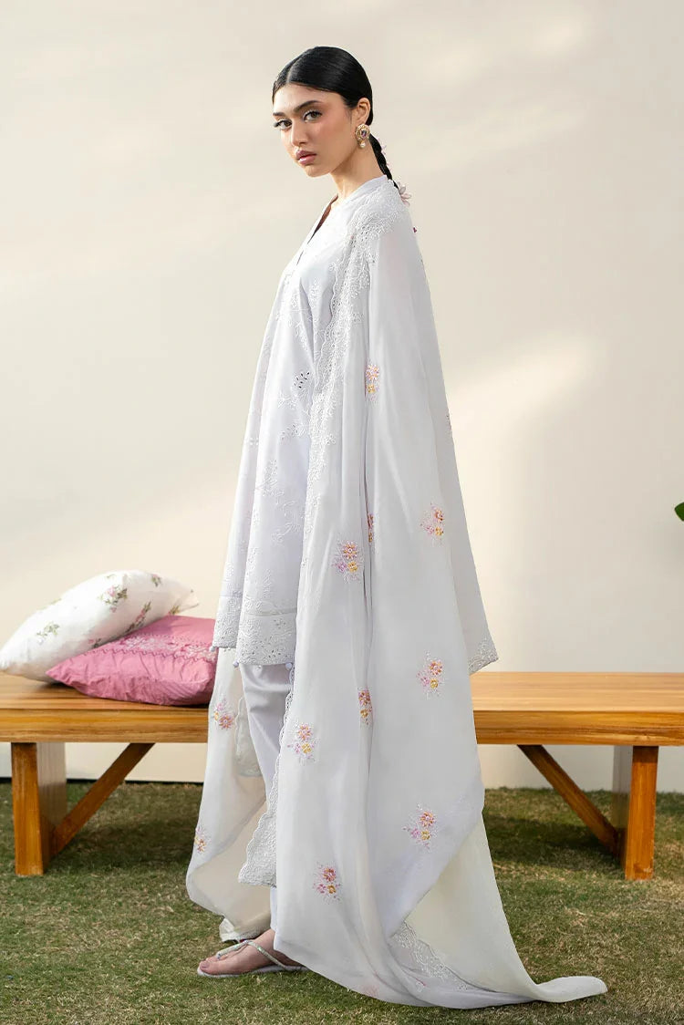 Picture of Cross Stitch - Mahiri Unstitched Collection Vol 2 - Persian Violet - Available at Raja Sahib