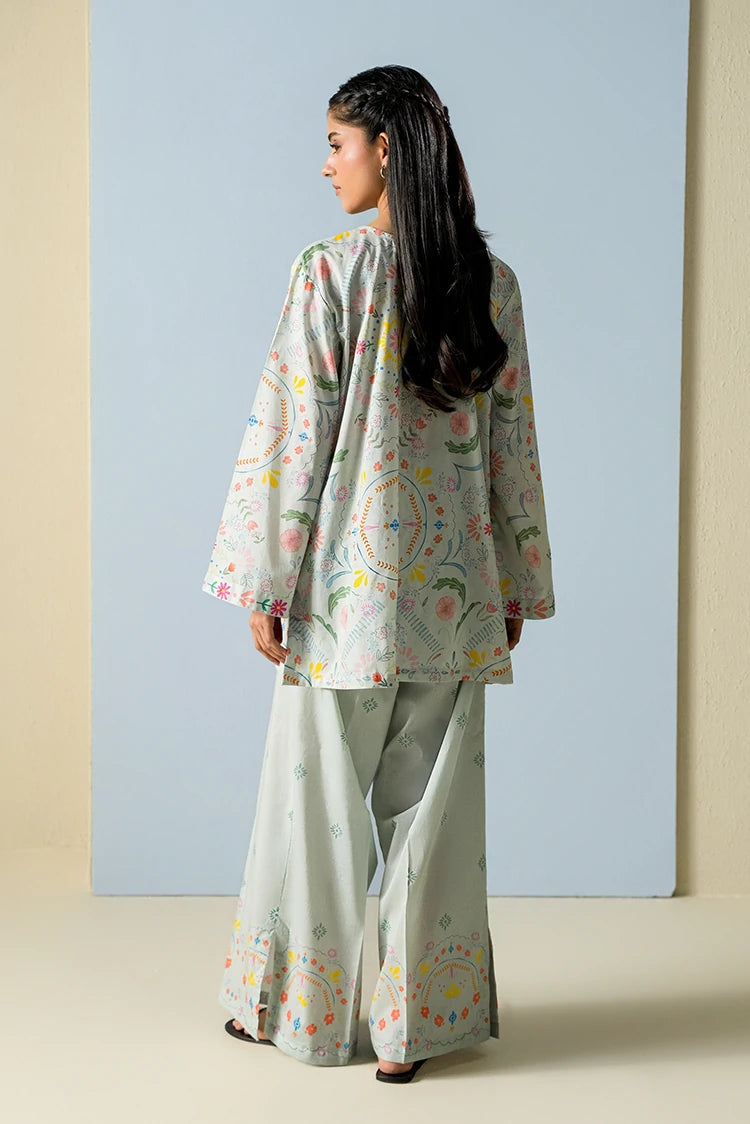 Picture of Cross Stitch - Ready to Wear - Sage Grace - 2 Piece - Available at Raja Sahib