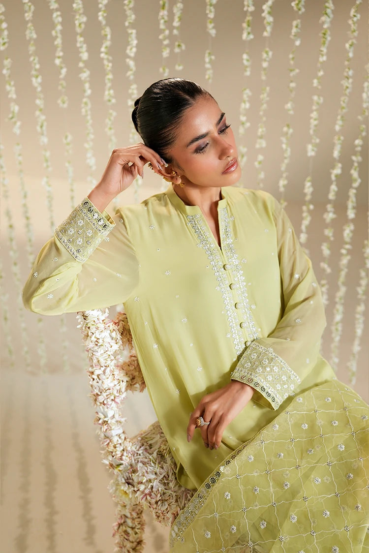 Picture of Cross Stitch - Ready to Wear - Citrus Bloom - 3 Piece - Available at Raja Sahib
