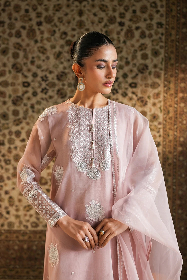 Picture of Cross Stitch - Ready to Wear - Silver Rose - 2 Piece - Available at Raja Sahib