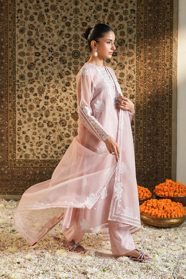 Picture of Cross Stitch - Ready to Wear - Silver Rose - 2 Piece - Available at Raja Sahib