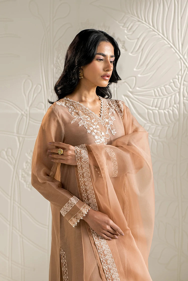 Picture of Cross Stitch - Ready to Wear - Ivory Dune - 2 Piece - Available at Raja Sahib