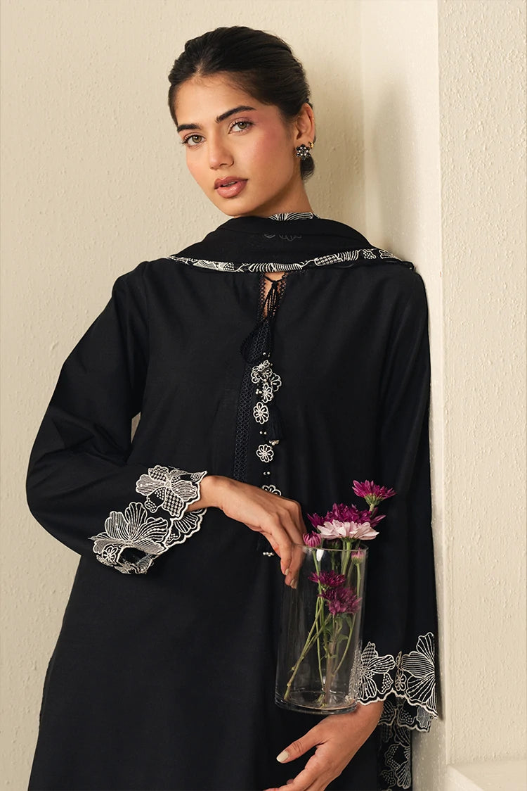 Picture of Cross Stitch - Ready to Wear - Luxe Noir - 2 Piece - Available at Raja Sahib