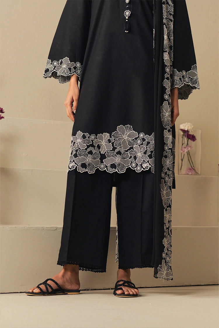 Picture of Cross Stitch - Ready to Wear - Luxe Noir - 2 Piece - Available at Raja Sahib