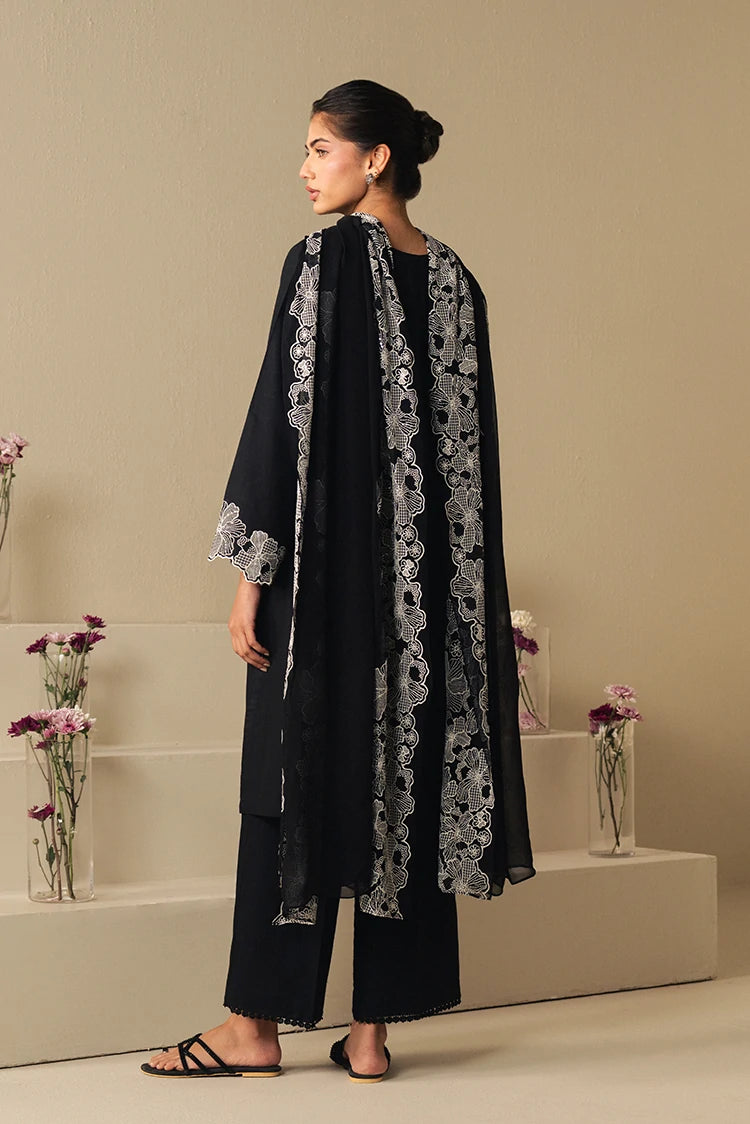 Picture of Cross Stitch - Ready to Wear - Luxe Noir - 2 Piece - Available at Raja Sahib