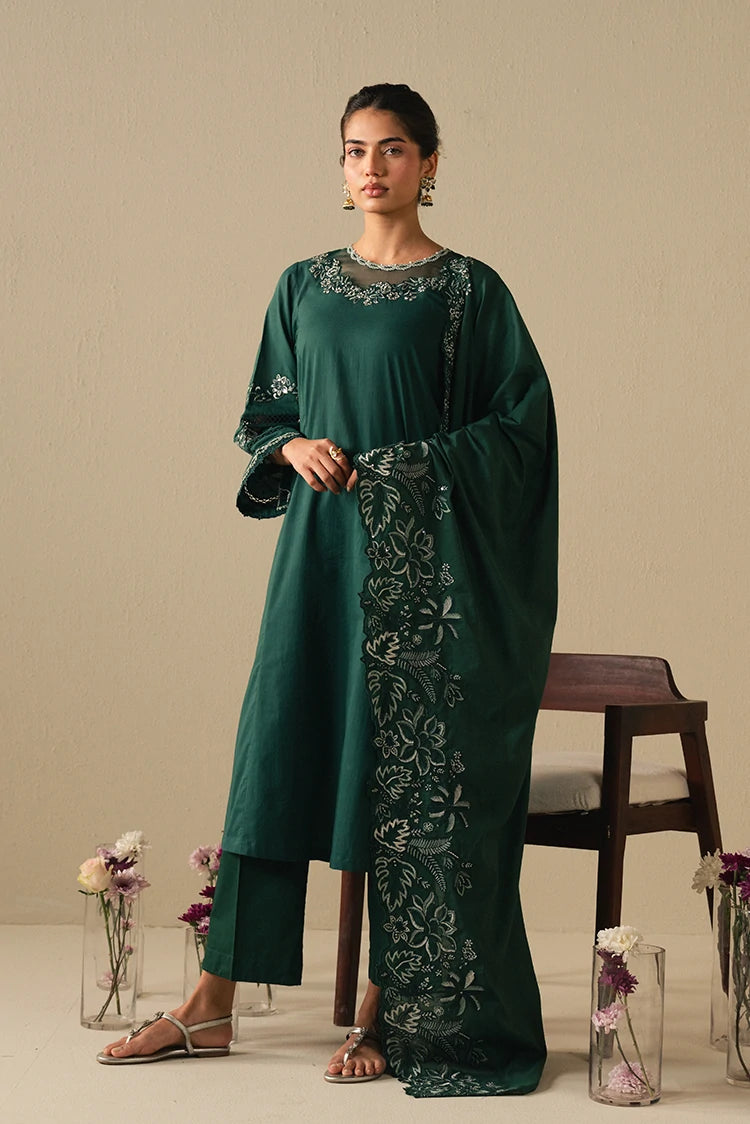 Picture of Cross Stitch - Ready to Wear - Pine Crest - 2 Piece - Available at Raja Sahib