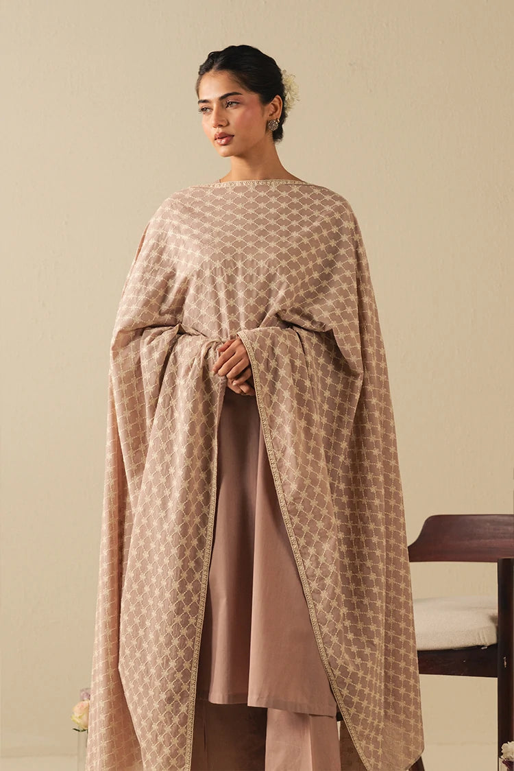 Picture of Cross Stitch - Ready to Wear - Mauve Whisper - 2 Piece - Available at Raja Sahib