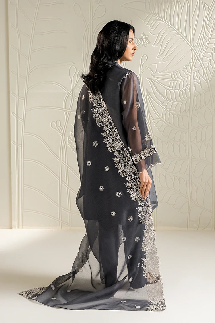 Picture of Cross Stitch - Ready to Wear - Navy Gleam - 2 Piece - Available at Raja Sahib