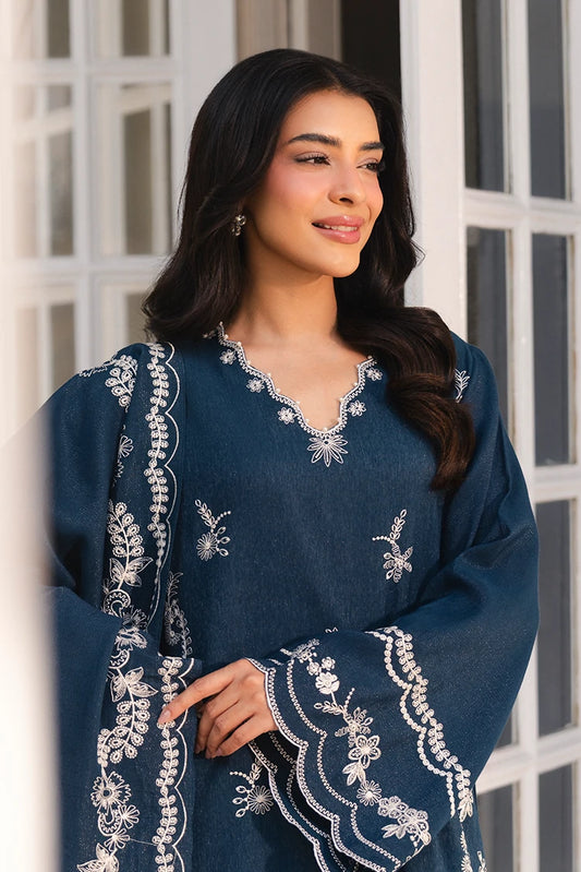 Picture of Cross Stitch - Deep Eclipse - 2 Piece - Available at Raja Sahib